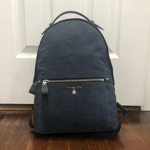 🆕Michael Kors Medium Denim Backpack